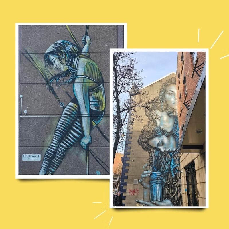 Donegall Street street art copy