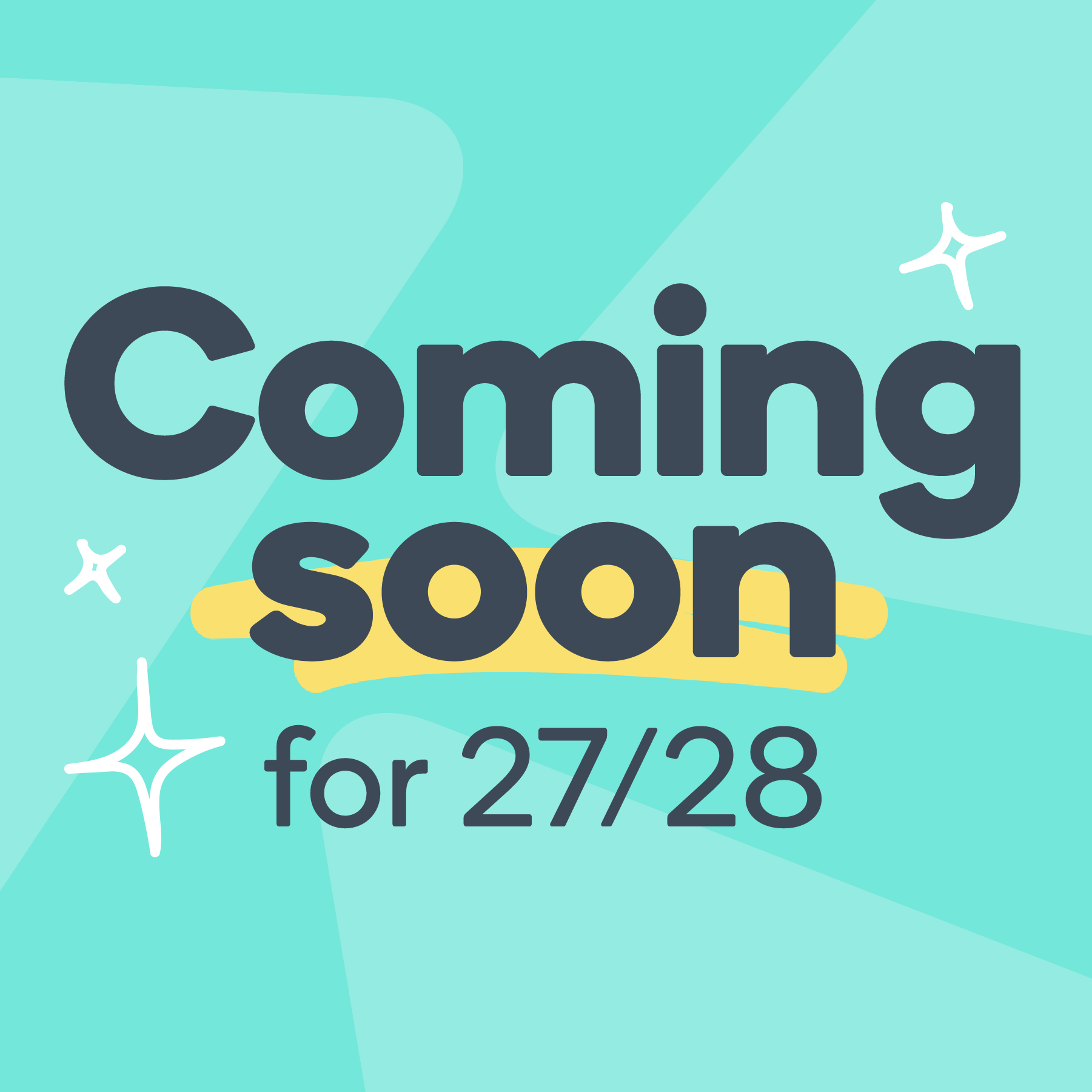 Coming soon web tile