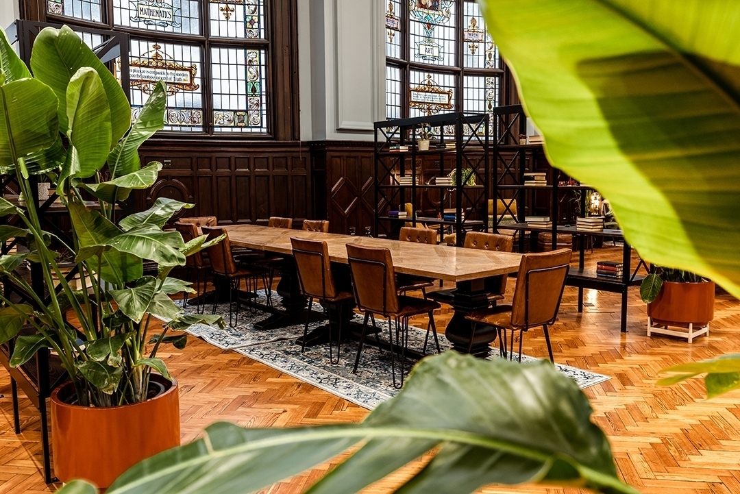John Bell House Study area seating