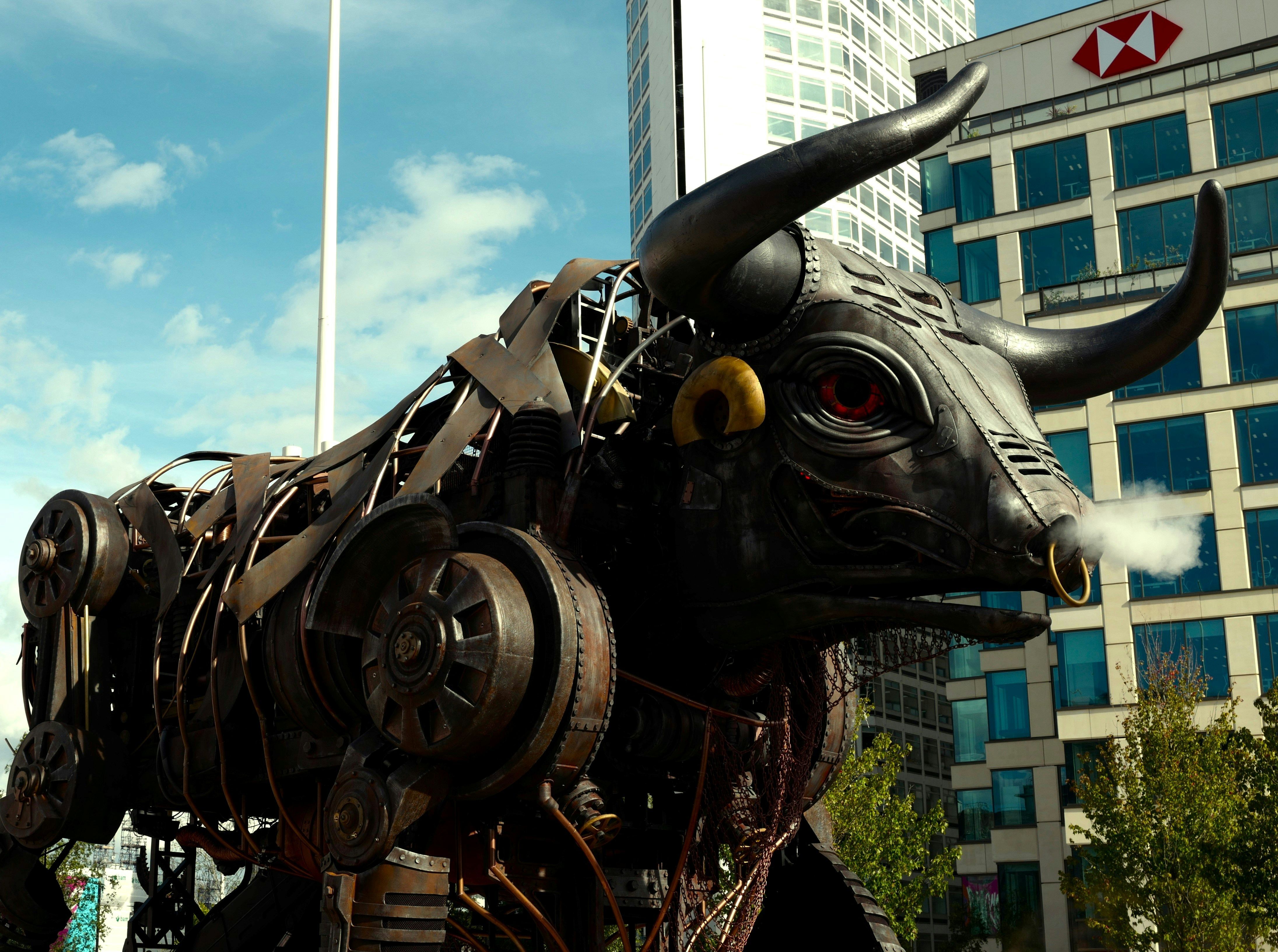 Birmingham city centre Bull