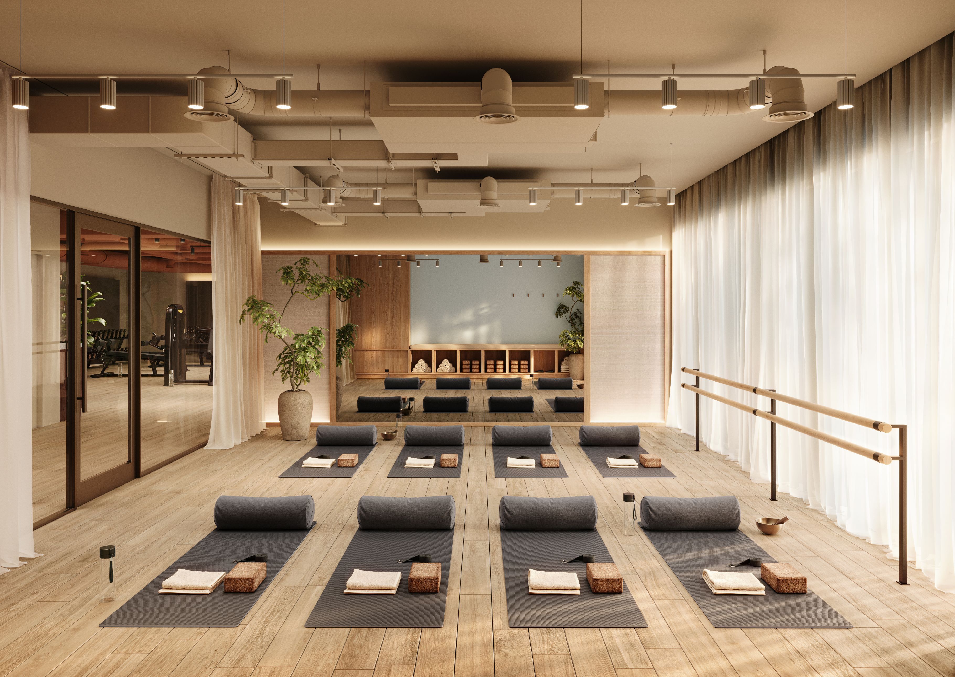 Triangle Grey Star YOGA View01