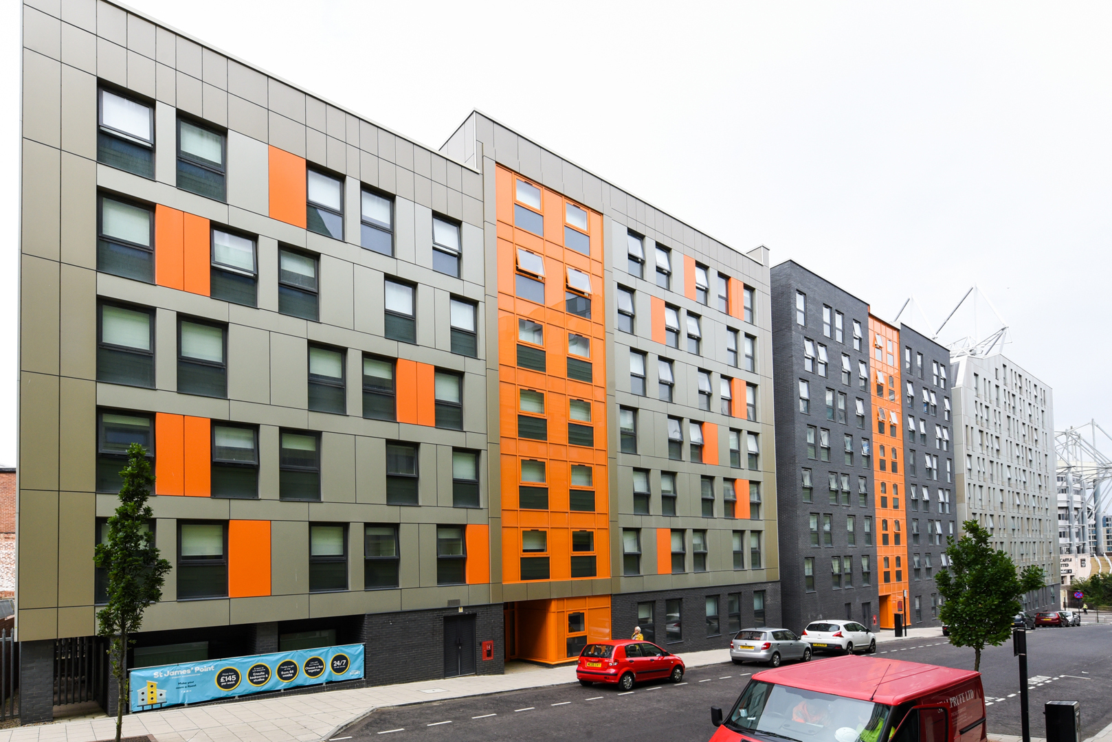 Newcastle St James Point exteriors