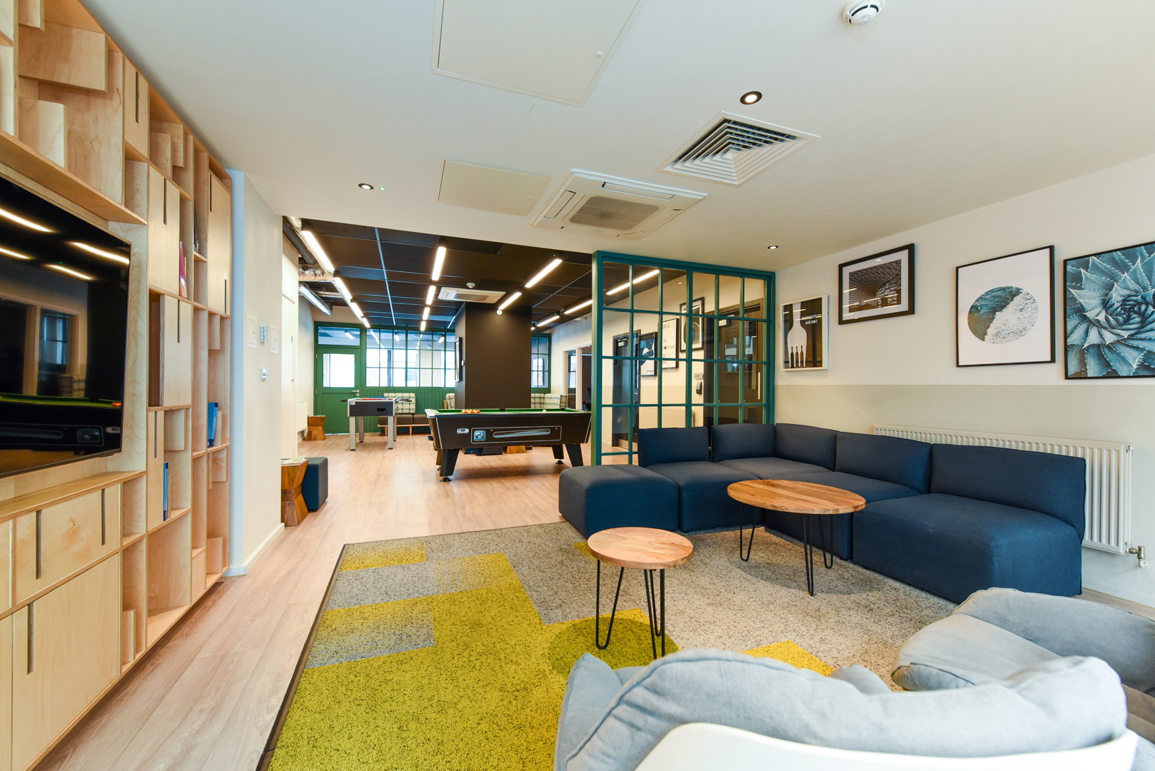 Laycock Studios TV area