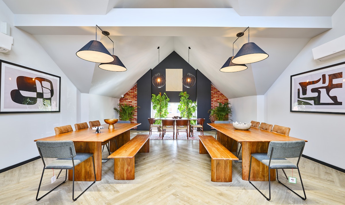 York Frederick House social space interior