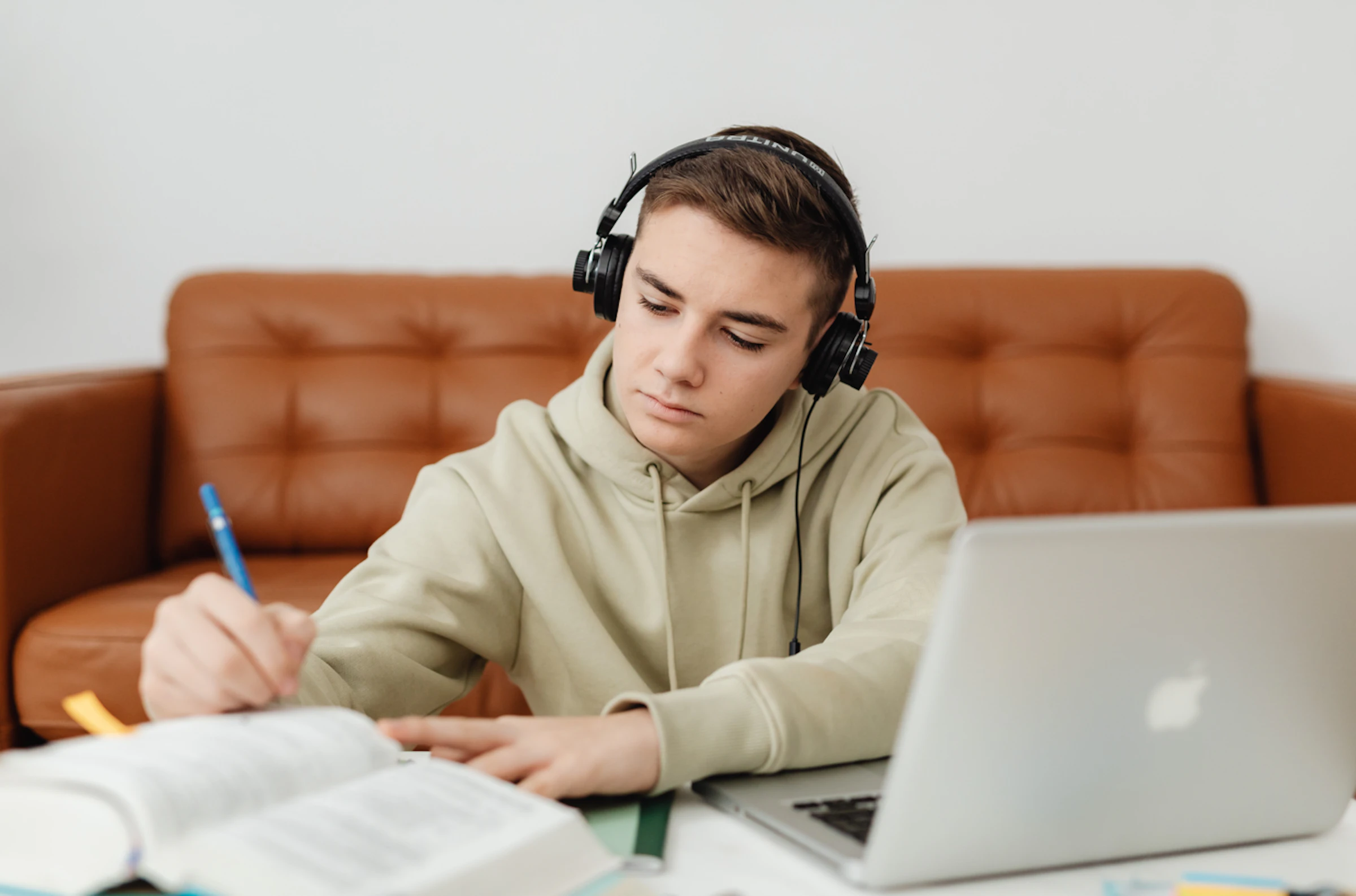 Student writing